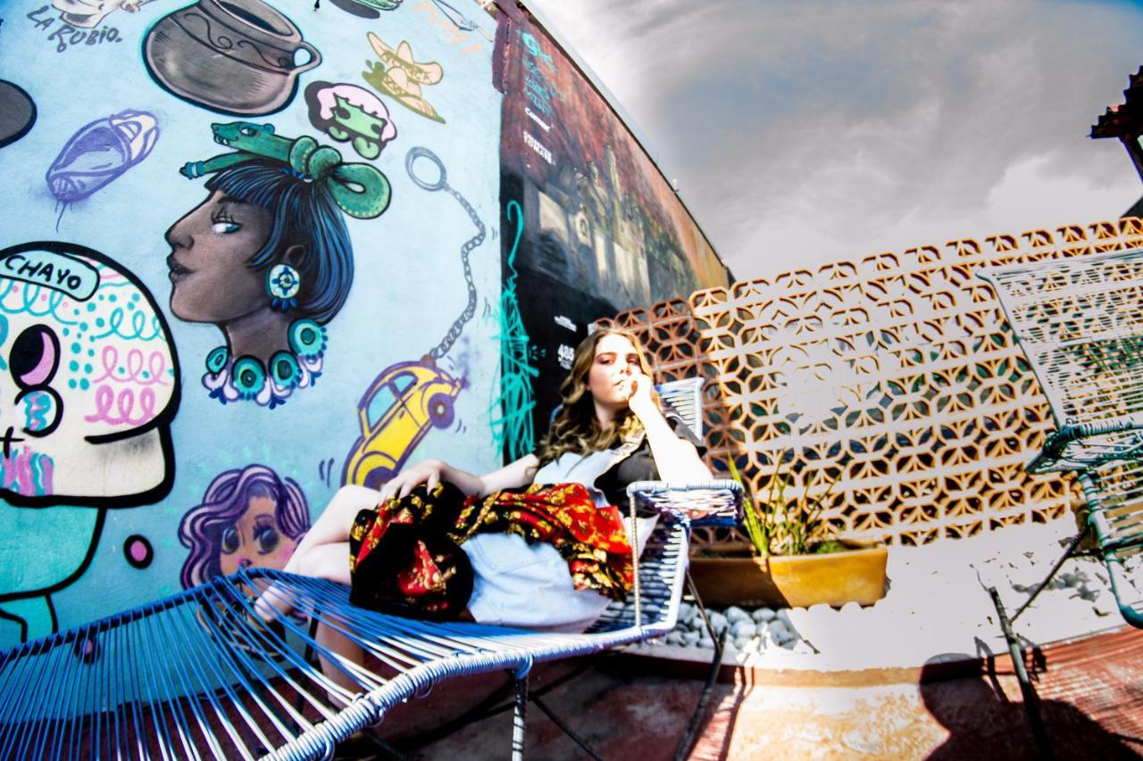 Gente De Mas Hostel ปวยบลา ภายนอก รูปภาพ